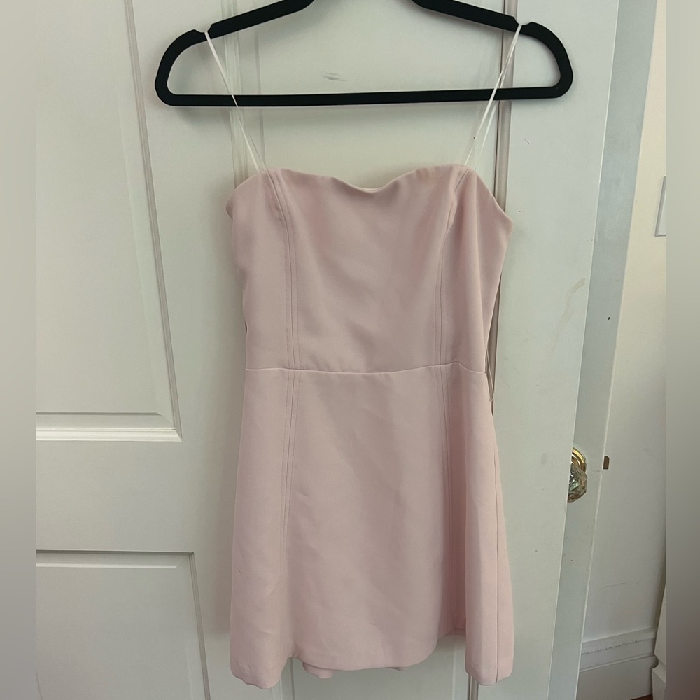 Amanda Uprichard light pink dress